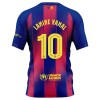 Maglia ufficiale Barcellona Lamine Yamal 10 Casa 2025-26 per Uomo